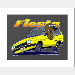 Ford Fiesta MK1 Fiesta Posters and Art